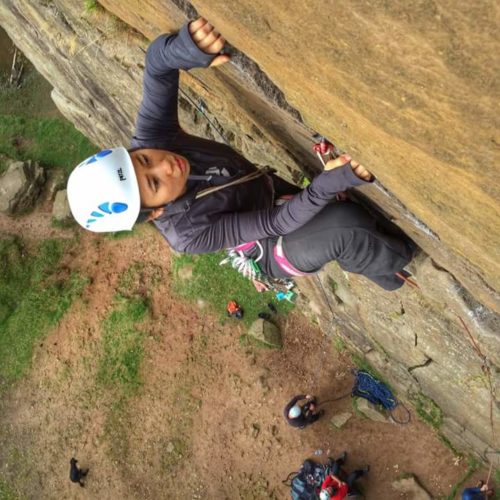 Climbing:  Peak District Climbing Courses Gritstone Adventure Activities